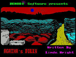 Agatha's Folly (1989)(Zenobi Software)